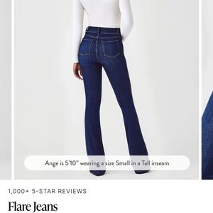 Spanx flare jeans